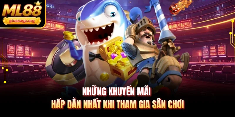 Những khuyến mãi hấp dẫn nhất khi tham gia sân chơi